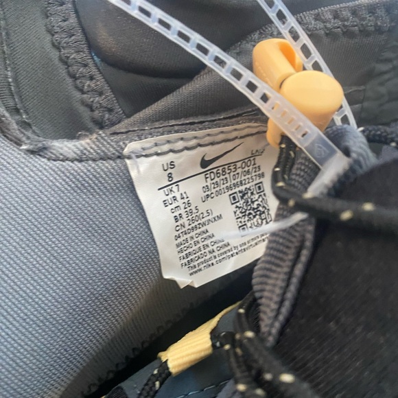 Nike Air Zoom Infinity Tour NEXT% Shield Waterproof Golf Shoes  NEW Men’s 8 Gray - Picture 9 of 9